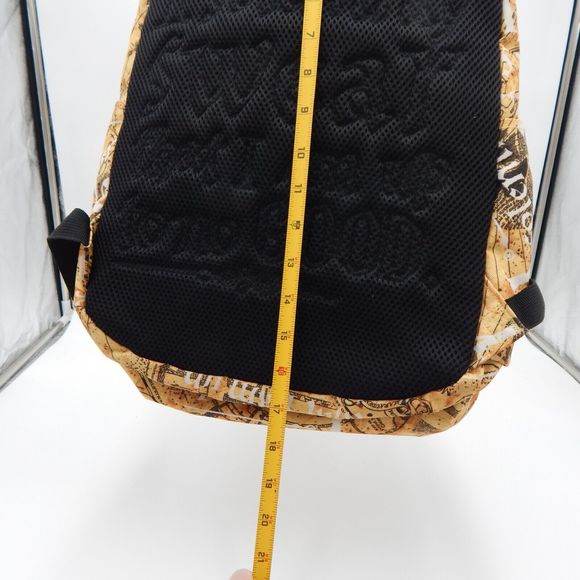 Harry Potter Marauders Map I Solemnly Swear Hogwarts Backpack Bag Warner Bros - Picture 14 of 16
